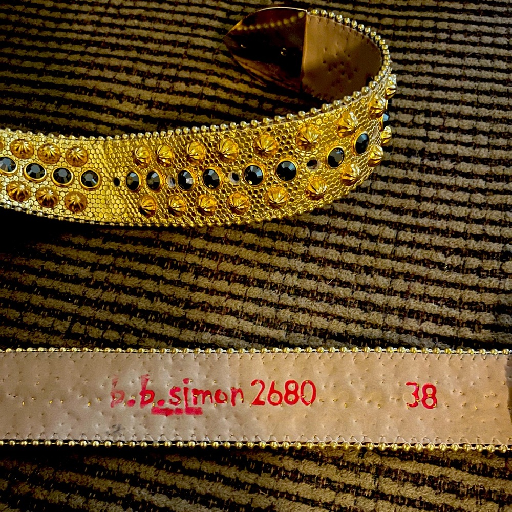 B.B Simon belt. Size 38